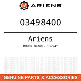 Ariens 6 OEM Mower Blades Gravely Mini ZT 1540 Zoom 1740 1840 2040 w/ 40'' Decks 03498400 03624751