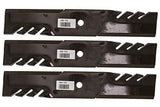 Oregon 396-735 Pack of 3 High Lift Gator Blades