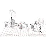 Banjo 222POI 2" Cast Iron Pump Only with Full Impeller