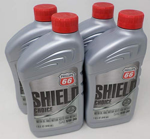 Phillips 66 5W30 Shield Choice Oil Quart 1081455 (Pack of 4)