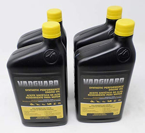 Briggs & Stratton 15W-50 Quart Full Synthetic Vanguard Engine Oil (Pack of 4)