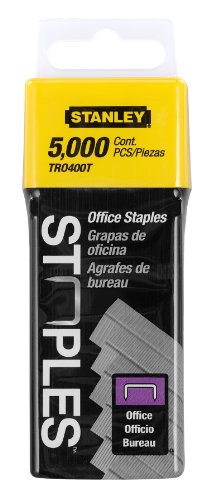 Stanley TRO400T Office Staple, 5000 Pieces
