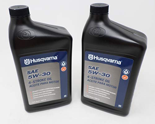 Husqvarna 32-oz 4-Cycle 5W-30 Snow Blower Engine Oil 593153503 (Pack of 2)