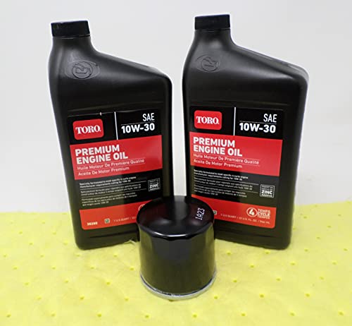 Toro SAE 10W30 Oil Change Kit w/Oil Filter and pad