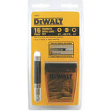 DEWALT DW2053CS 16-piece Drive Guide Set clipstrip