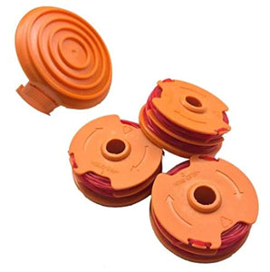 WORX WA0208 Replacement .065" Spools and Cap for 100 Series Trimmers