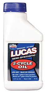 Lucas Oil 10058 Semi-Synthetic 2-Cycle Oil 2.6 Fluidounces