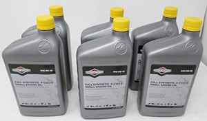 Briggs and Stratton 6-Pack 100074 Quart 5W-30 Synthetic Oil