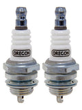 Oregon (2 Pack) 77-316-1-2pk Spark Plug Replaces Champion DJ6J, Bosch HS5E, NGK BP6ES