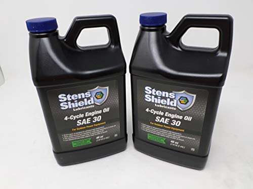 Stens Shield 770-032 48oz Bottle SAE 10W-30 4-Cycle Engine Oil (2-Pack)