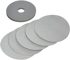 PORTER-CABLE Drywall Sander Pad & Hook and Loop Discs, 220 Grit, 5-Pack (79220-5)
