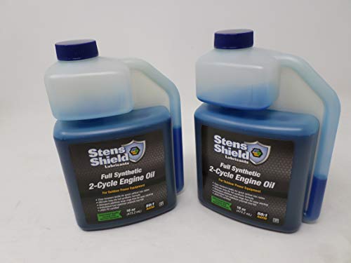 Stens 770-160 2-Cycle 50:1 Full Synthetic Oil 16oz Easy to Measure Bottle (Pack of 2)