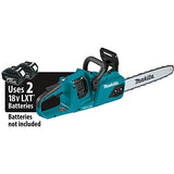 Makita XCU07Z 18V X2 (36V) LXT Lithium-Ion Brushless Cordless 14" Chain Saw, Tool Only, Teal