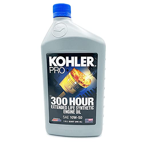 Kohler 25 357 72-S PRO SAE 10W-50 Extended Life Synthetic Engine Oil