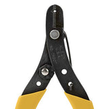 Klein Tools 74007 Adjustable Wire Stripper, Spring Loaded Stripper and Cutter for Solid and Stranded Wire with Finely Honed Nose