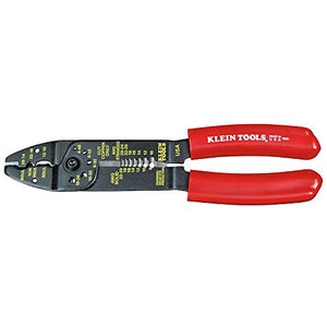 Klein Tools 1001 Multi Tool, Wire Stripper, Wire Cutters, Crimper Tool for 8-22 AWG, Multi-Purpose Electrician Tool is 8.5-Inch Long