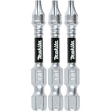 Makita E-00826 Impact XPS T10 Torx 2" Power Bit, 3/pk