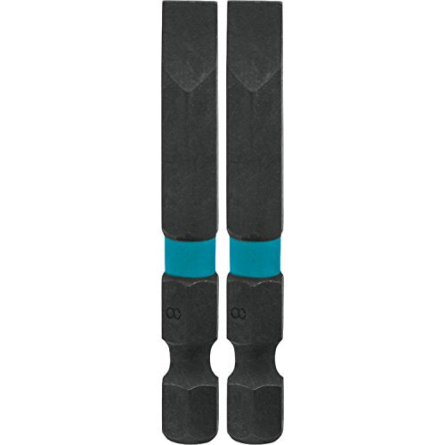 Makita A-96796 Impactx 8 Slotted 2? Power Bit, 2 Pack