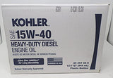Kohler 25 357 47-S SAE 15W40 Diesel Engine Oil Case of 12 Quarts