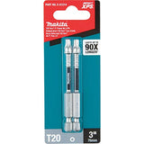 Makita E-01214 Impact XPS T20 Torx 3" Power Bit, 2/pk