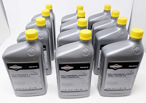 Briggs and Stratton 100074 Quart 5W-30 Synthetic Oil Case of 12