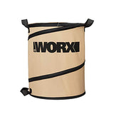 WORX WA0030 Landscaping 26-Gallon Collapsible Yard Waste Bag/Leaf Bin, Tan