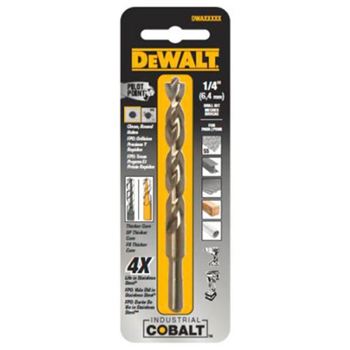 DEWALT DW1209 9/64-Inch Cobalt Split Point Twist Drill Bit