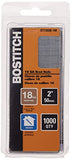 BOSTITCH 18 Gauge Brad Nails, 2-Inch, Coated, 1000 per Box (BT1350B-1M)