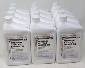 MTD 490-000-M057 Case of 12 Premium 5W-30 Snowthrower Engine Oil 28oz