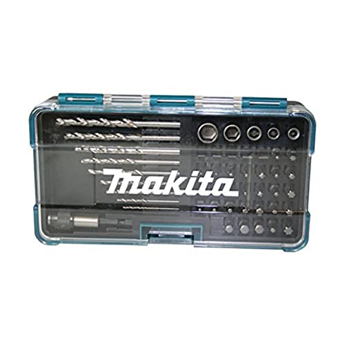 Makita B-36201 Metric High Speed Steel Drill Bit, Screw Bit and Socket Set (48 Piece)