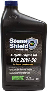 Stens Shield 770-250 SAE 20W-50 4-Cycle Engine Oil Quart