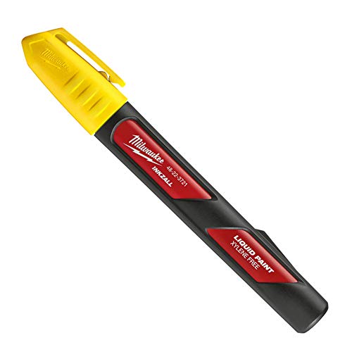 Paint Marker, Yellow, 1/8 in. Tip