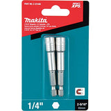 Makita E-01448 Impact XPS 2-9/16" Magnetic 1/4" Nutsetter, 2/pk