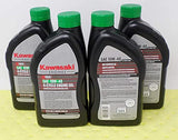 Kawasaki Genuine OEM K-Tech SAE 10W-40 4-Cycle Engine Oil - 99969-6296 x 4