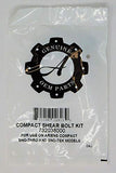 Ariens Genuine OEM 732038 1/4" Compact Snow Blower Shear Bolt Kit
