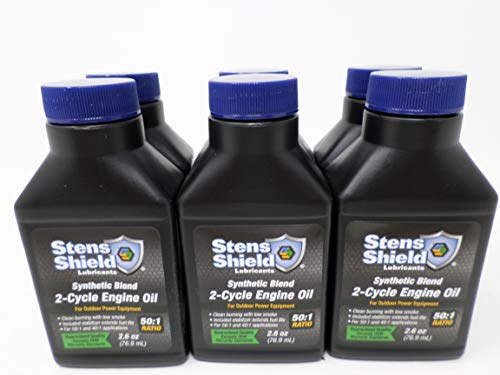 Stens 770-268 2-Cycle Synthetic Blend Oil 2.6 oz for Universal Products 6-Pack