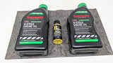 Kawasaki Pack of 2 99969-6296 Genuine OEM K-Tech SAE 10W-40 4-Cycle Engine Oil and Fuel Treatment