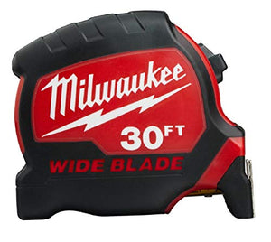Milwaukee 30ft Wide Blade Tape Measure (48-22-0230)