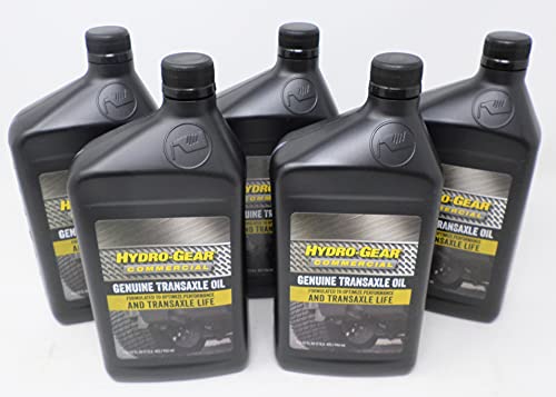 Hydro-Gear 72751 5-Pack Commercial Transaxle Transmission Oil Quarts