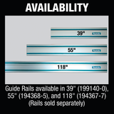 Makita 194368-5 55" Guide Rail