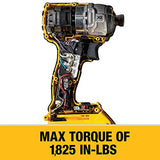 DEWALT 20V MAX XR Impact Driver Kit, Brushless, 3-Speed, 1/4-Inch, 4.0-Ah (DCF887M2)