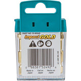 Makita B-60545 Impact Gold T25 Torx 2? Power Bit, 15/Pk