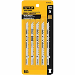 DEWALT 5 pk 4 In. 6 TPI U-Shank Fast