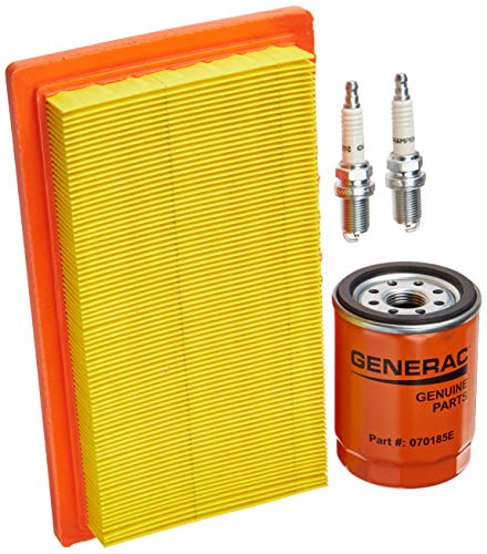 Generac 6485 Scheduled Maintenance Kit for 20kW and 22kW Standby Generators with 999cc Engine , Black