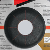 Makita A-95962 36 Grit INOX Grinding Wheel, 5" x 1/4" x 7/8"