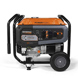 Generac 7683 GP6500 Portable Generator, Orange, Black