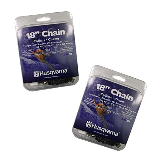 Husqvarna 531300443 Pack of 2 Chainsaw Chains