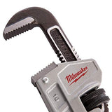 Milwaukee 48 22 7214 48227214 Aluminium Pipe Wrench-14 Inch, Red/Black/Silver