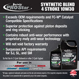 STAR BRITE SAE 10W-30 Pro Super Premium Synthetic Blend 4 Stroke Outboard Oil (32-Ounce)