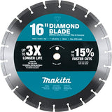 Makita E-02537 16" Diamond Blade, Segmented, General Purpose